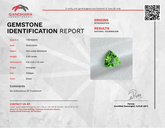 0.66 Carats Green Tourmaline Gemstone